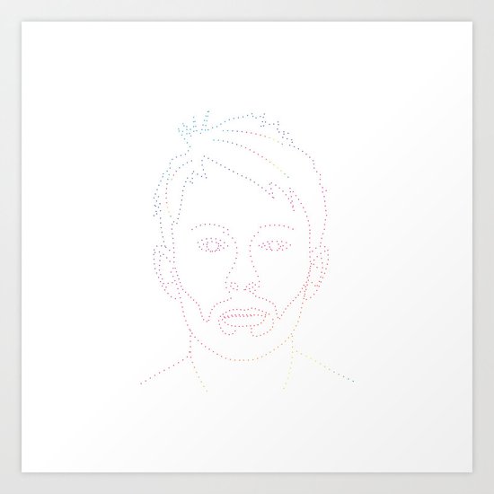 Dot & Roll - Thom Art Print