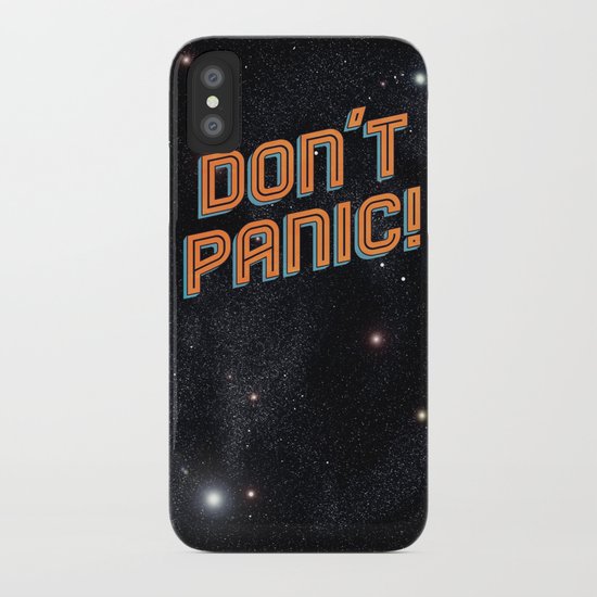 Don't Panic iPhone Case