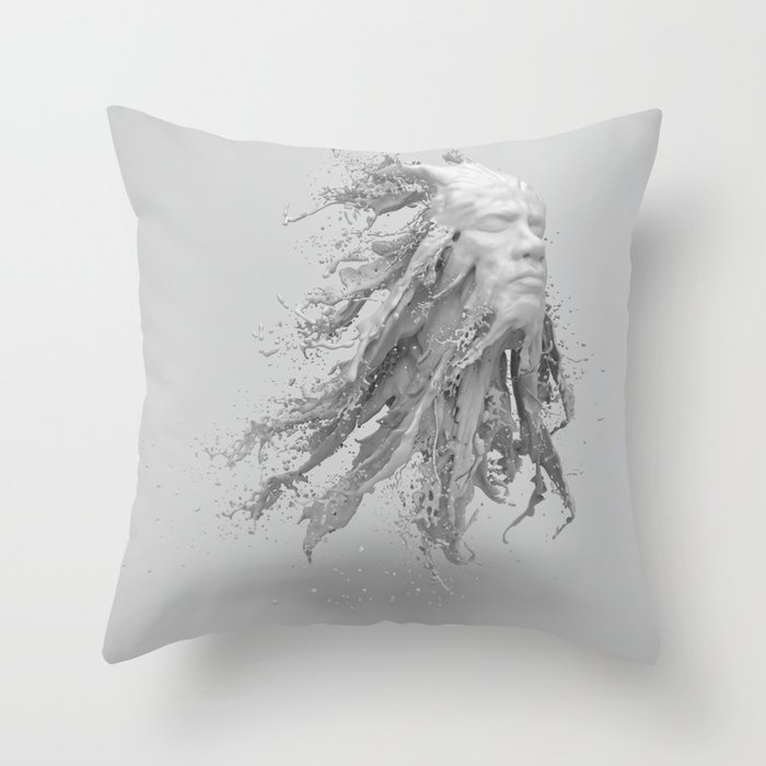The Water Spirits Truth Throw Pillow