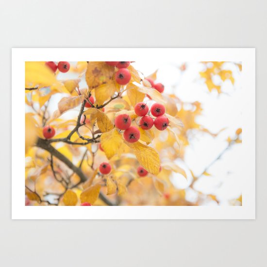 red dots Art Print