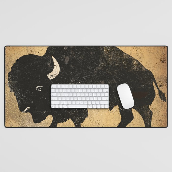 Buffalo Bison Coffee Company Desk Mat