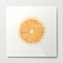 Naranja Metal Print