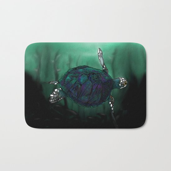 Sea Turtle Bath Mat