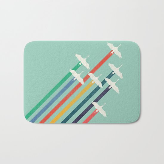 The Cranes Bath Mat