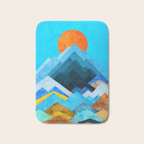 Big peaks Bath Mat