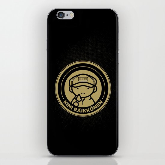 Chibi Kimi Raikkonen - Lotus F1 Team iPhone & iPod Skin