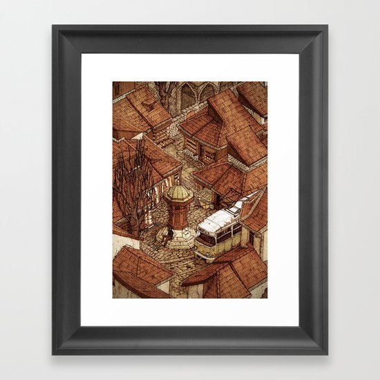 Bascarsija 2/2 Framed Art Print