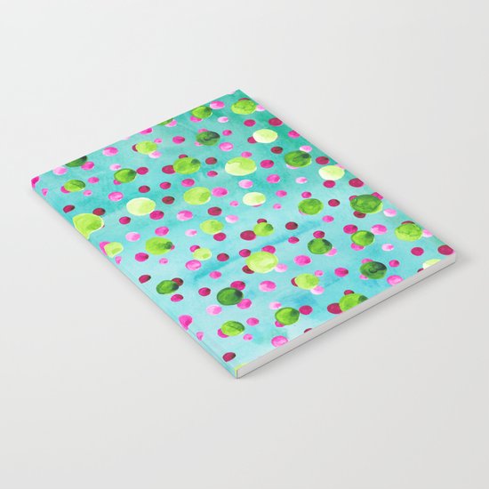Polka Dot Pattern 09 Notebook