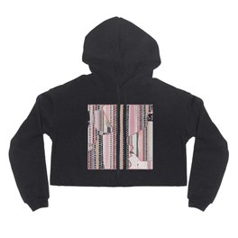 Collage - pink-white- vanilla ice facial silhouettes Hoody