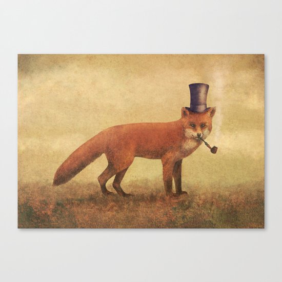 Crazy Like a Fox Canvas Print