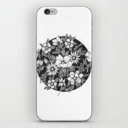 Cropped Florals iPhone Skin