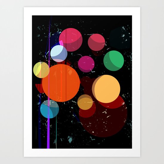 Abstract Universe Art Print
