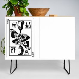 playing cards Credenza