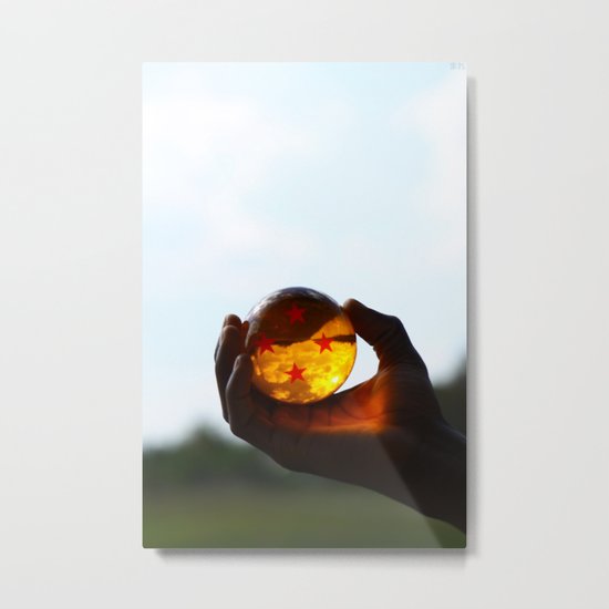 FOUR(S)TAR FOUND. Metal Print