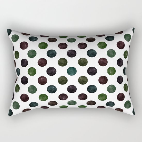 Dots #2 Rectangular Pillow