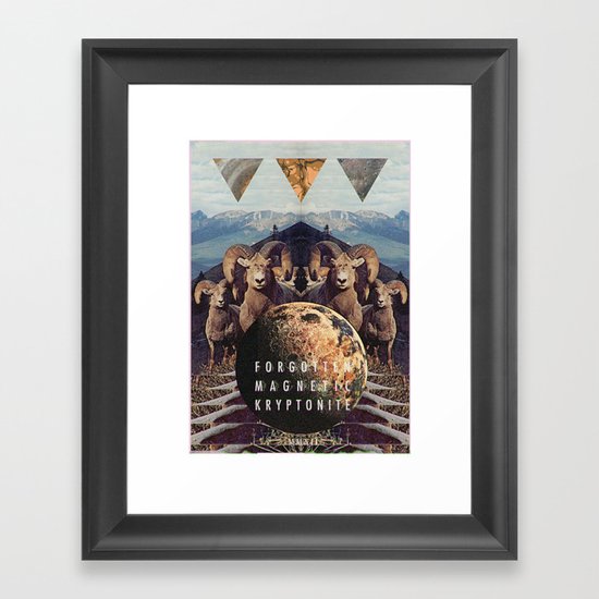 MYSTIC//FORGOTT Framed Art Print