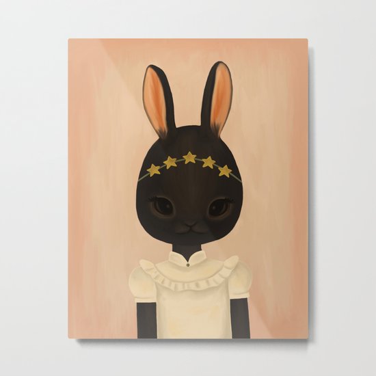 Midnight Metal Print