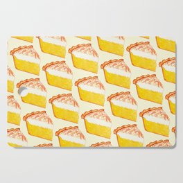 Lemon Meringue Pie Pattern Cutting Board