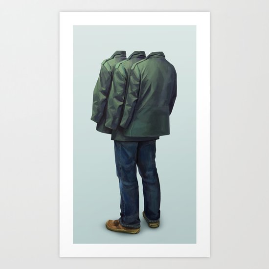 Surrounded Art Print