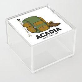 Acadia National Park Backpack Acrylic Box