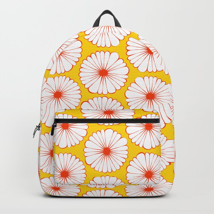 Daisies Galore Pattern Backpack