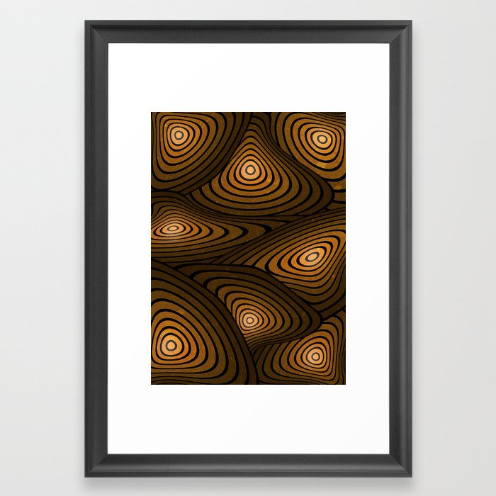 Groovy Framed Art Print