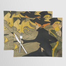 Henri de Toulouse-Lautrec - Divan Japonais (1892) Placemat