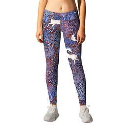 Unicorns in a nocturnal Forest Leggings