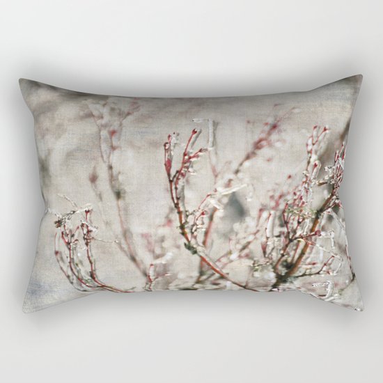 ICICLE BRANCHES Rectangular Pillow