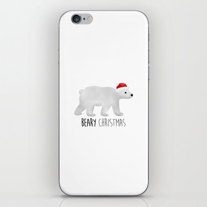 Beary Christmas | Polar Bear iPhone Skin