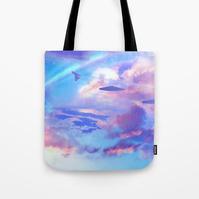 into the skies Tote Bag