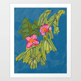 Flowers on Captiva Art Print