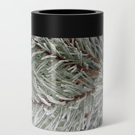 Frosted Pine Needles Can Cooler