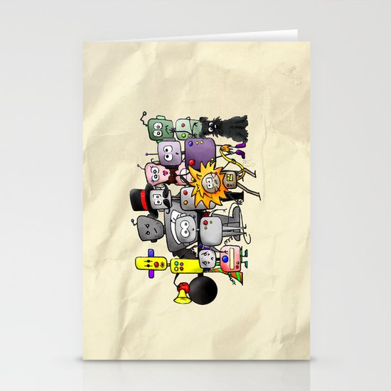 Time is a Circus Stationery Cards