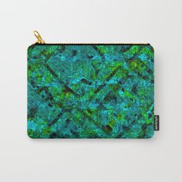 Vitrage (Turquoise) Carry-All Pouch