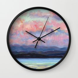 Lake Champlain, New York Wall Clock