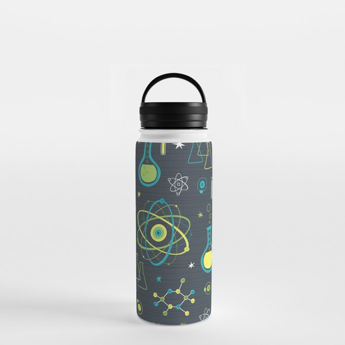 Midcentury Modern Science Water Bottle