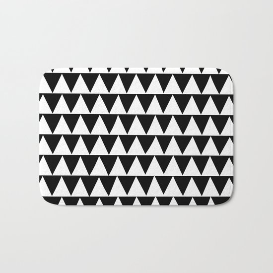 Triangles Bath Mat