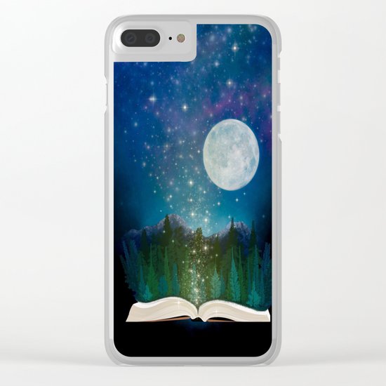 Open Your Imagination Clear iPhone Case