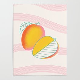 Tropical Mango Poster