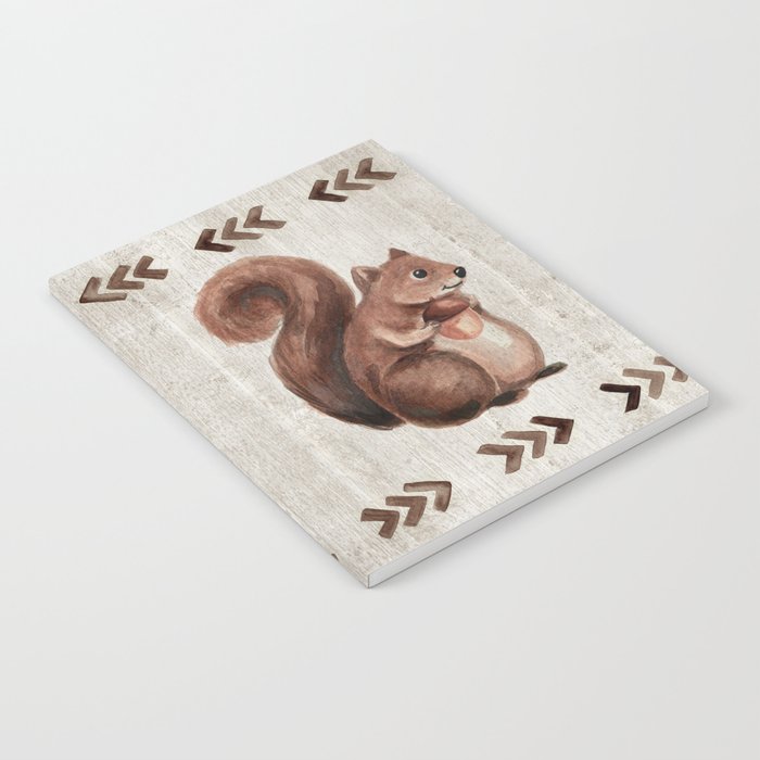 Little Squirrel Woodland Animals Forest Friends Baby Animals Children S Art Notebook By Cateandrainn
