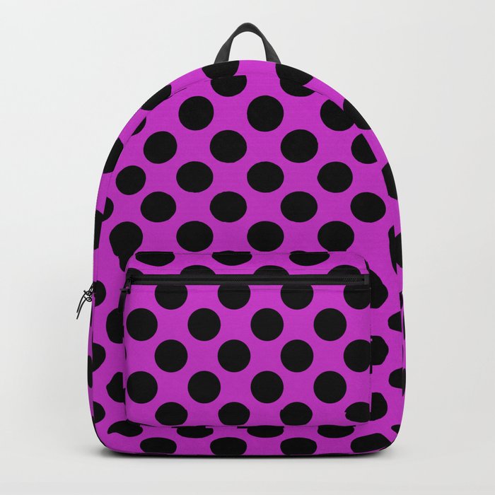 Steel Pink - polka 1 Backpack