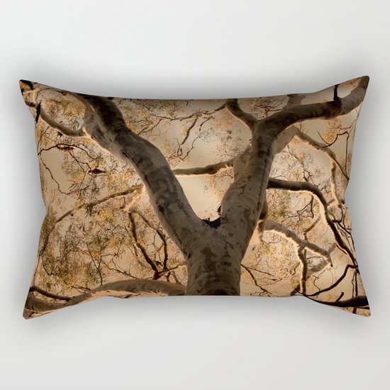 Big Tree, Late Afternoon Rectangular Pillow