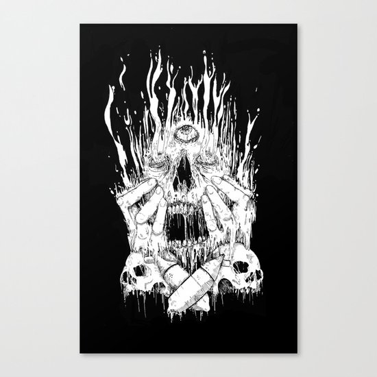 Melt Canvas Print