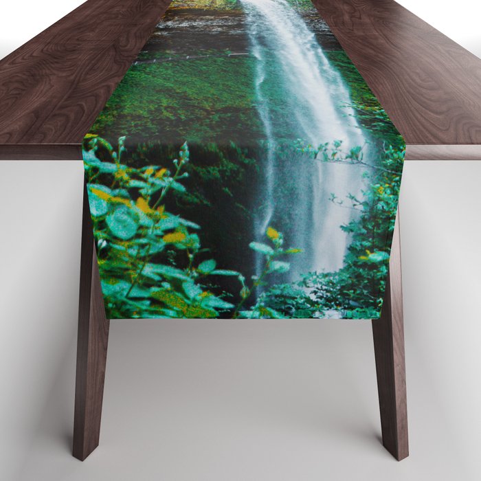 Oregon Waterfall Table Runner