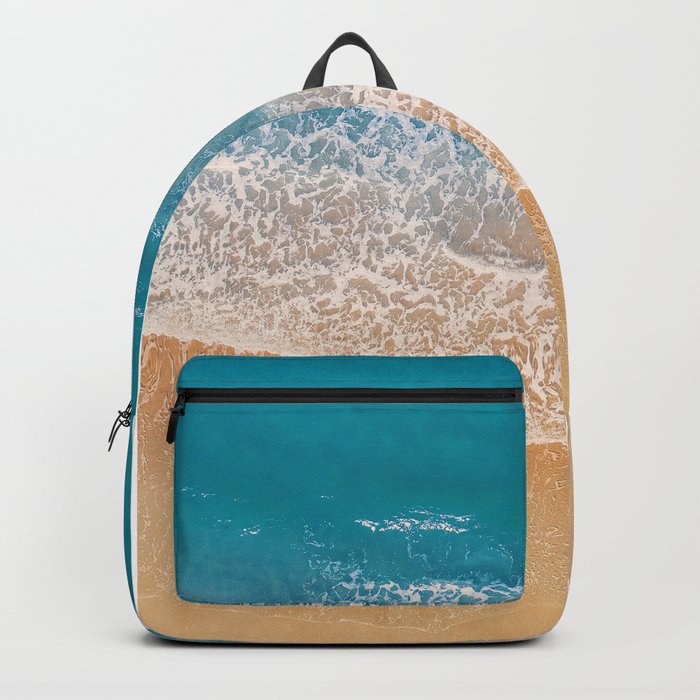 Ocean from above Backpack
