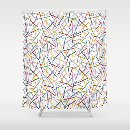 Kerplunk Repeat 2 Shower Curtain