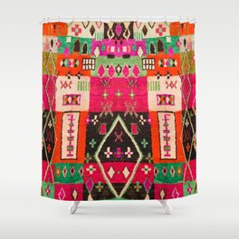 Heritage Oriental Moroccan Berber Design Shower Curtain
