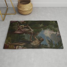 Paolo Veronese - The Baptism of Christ Rug