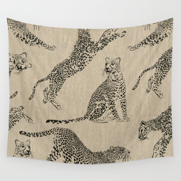 tan leopard pattern